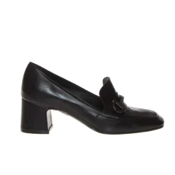 ALESSANDRA PELUSO MOCASSINO TACCO Q904 NERO