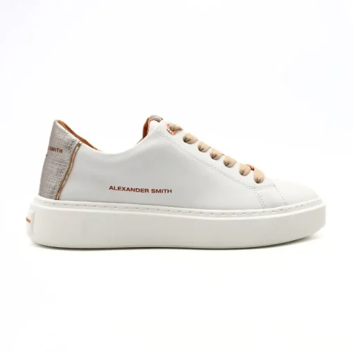 ALEXANDER SMITH SNEAKERS LONDON LDW 8290 WGD BIANCO