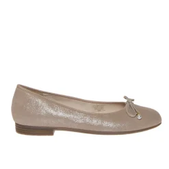 ARA SARDINIA 31324 BALLERINA DONNA PELLE GLITTER NUDE