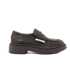 ASH MOCASSINO MEDUSA COM G ACCESSORIO GRIGIO