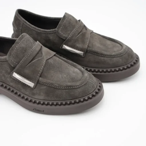 ASH MOCASSINO MEDUSA COM G ACCESSORIO GRIGIO