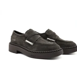 ASH MOCASSINO MEDUSA COM G ACCESSORIO GRIGIO