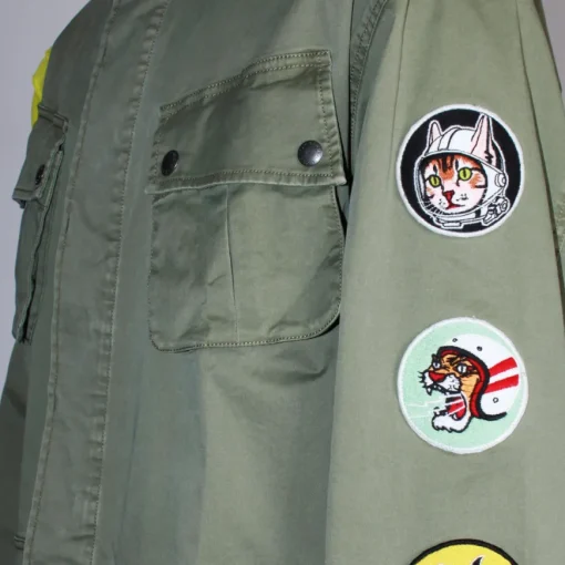 BERNA GIACCA M25124230 VERDE MILITARE