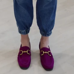 BIBI LOU 572-Z30VK MORAD MOCASSINO MORSETTO FUXIA