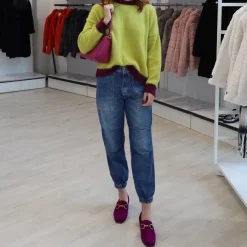 BIBI LOU 572-Z30VK MORAD MOCASSINO MORSETTO FUXIA