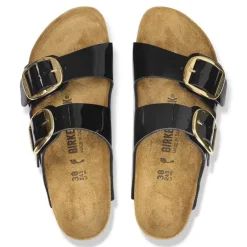 BIRKENSTOCK CIABATTA ARIZONA BIG BUCKLE 1027918 NERO NARROW FIT