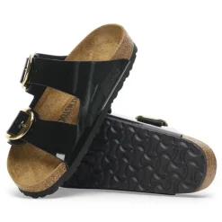 BIRKENSTOCK CIABATTA ARIZONA BIG BUCKLE 1027918 NERO NARROW FIT