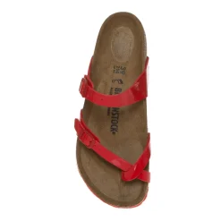 BIRKENSTOCK CIABATTA MAYARI INFRAPOLLICE 1023985 ROSSO REGULAR FIT