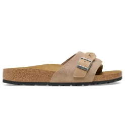 BIRKENSTOCK CIABATTA OITA BRAIDED 1026730 TAUPE NARROW FIT