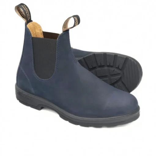BLUNDSTONE BEATLES UOMO 1940 NABUK BLU