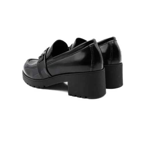 BOTTEGA LOTTI MOCASSINO TACCO 224024 NERO