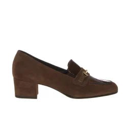 CINZIA VALLE 9441 MOCASSINO DONNA PELLE SCAMOSCIATA-NAPLAK MARRONE