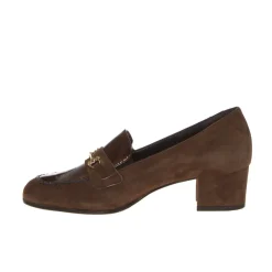 CINZIA VALLE 9441 MOCASSINO DONNA PELLE SCAMOSCIATA-NAPLAK MARRONE