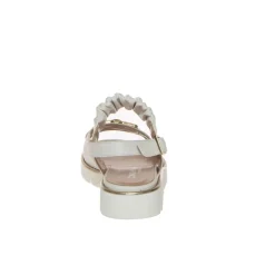 CINZIA VALLE 9652 SANDALO ELASTICO BIANCO