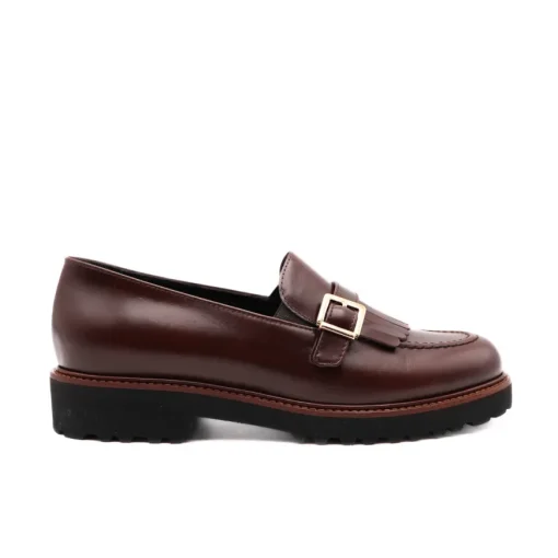 CINZIA VALLE MOCASSINO 10238 PELLE MARRONE