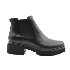 CINZIA VALLE STIVALETTO 10375 NAPPA NERO