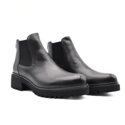 CINZIA VALLE STIVALETTO 10375 NAPPA NERO