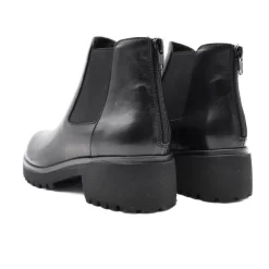 CINZIA VALLE STIVALETTO 10375 NAPPA NERO