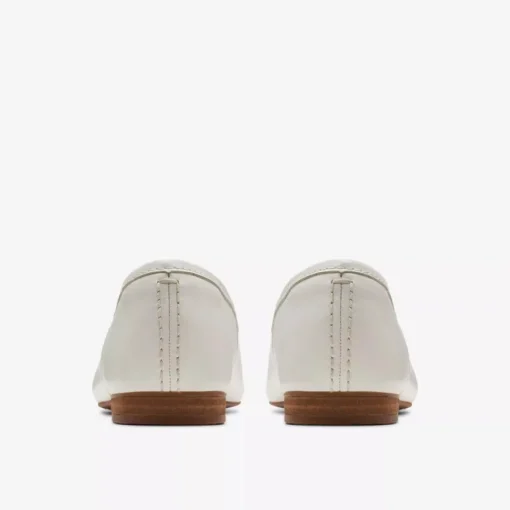 CLARKS BALLERINA FAWNA LILY 176378 BIANCO