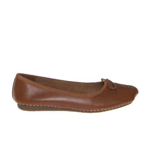 CLARKS BALLERINA FRECKLE ICE 352930 CUOIO