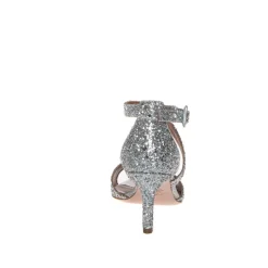COUTURE 1400 SANDALO GLITTER ARGENTO