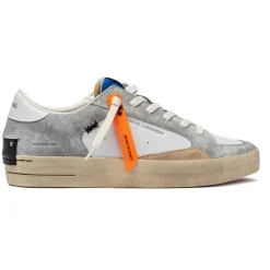 CRIME LONDON SNEAKERS 14102 SK8 DELUXE BIANCO