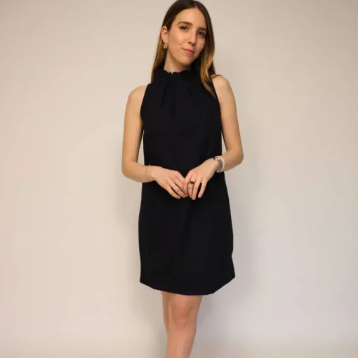 CROCHÈ VESTITO CR06420-99 NERO