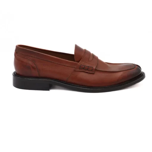 FRANCO FEDELE 6469 MOCASSINO MASCHERINA MARRONE