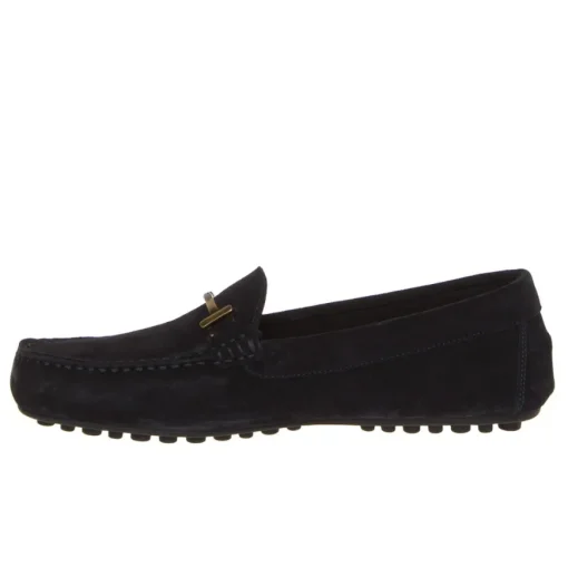 FRAU 31D4 MOCASSINO MORSETTO CAMOSCIO BLU