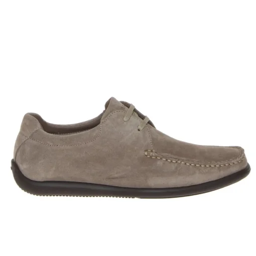 FRAU 14D5 MOCASSINO STRINGATO CAMOSCIO BEIGE