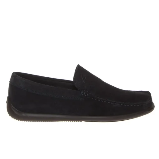 FRAU 14H4 MOCASSINO UOMO CAMOSCIO BLU