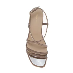 FRAU 93T2 SANDALO DONNA PELLE VERNICE BEIGE