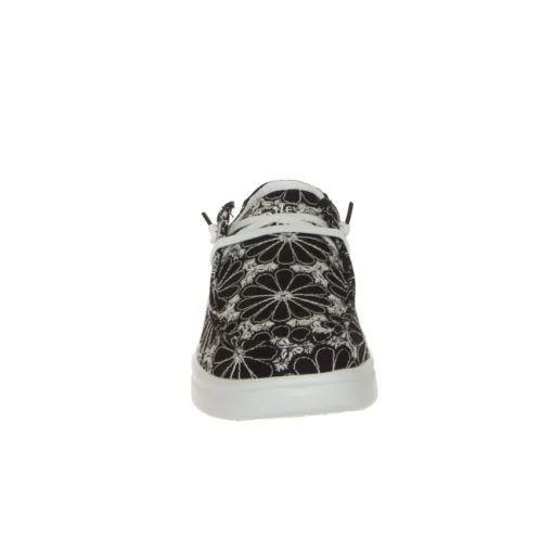 HEY DUDE WENDY RISE SLIPON PLATFORM PIZZO NERO