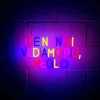 INSULTI LUMINOSI "SE NON CI VEDIAMO PIÙ MEGLIO"
