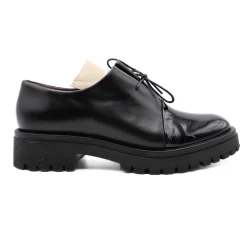 LE BOHEMIEN STRINGATA AL06 2 VERNICE NERO