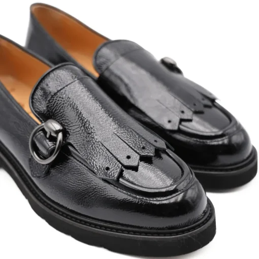 LUCA GROSSI MOCASSINO H485M NAPLAK NERO