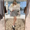 MARKUP MW568004 MINIGONNA GRIGIO