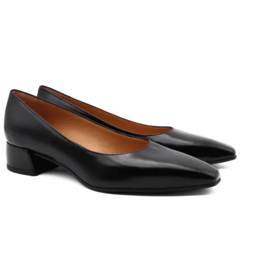 MELLUSO DECOLLETE D5193 SPAZZOLATO NERO