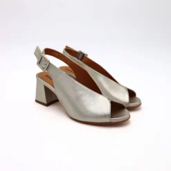 MELLUSO SANDALO N622 LAMINATO ARGENTO