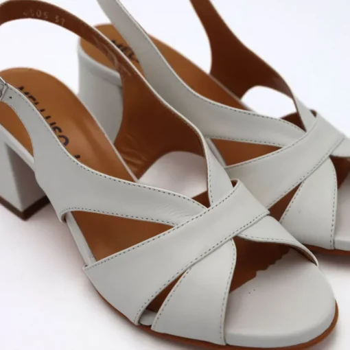 MELLUSO SANDALO N643 NAPPA BIANCO
