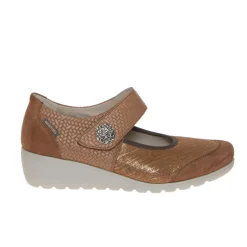 MEPHISTO BHATILDA BALLERINA ZIP LATERALE CUOIO