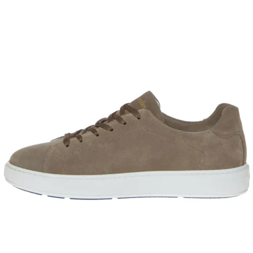 NERO GIARDINI E302891U-437 SNEAKER UOMO CAMOSCIO TAUPE