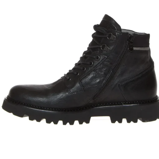 NERO GIARDINI I202610U-100 ANFIBIO UOMO PELLE NERO