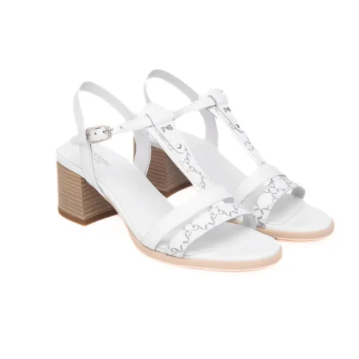 NERO GIARDINI SANDALO E513433D 707 BIANCO