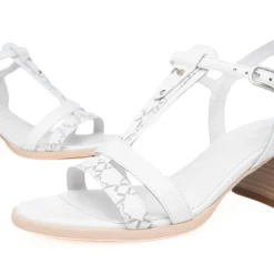 NERO GIARDINI SANDALO E513433D 707 BIANCO