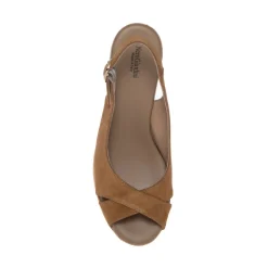 NERO GIARDINI SANDALO ZEPPA DONNA E115810D-326 TABACCO