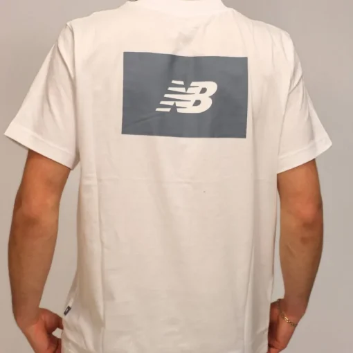 NEW BALANCE T-SHIRT MT41584 WT BIANCO