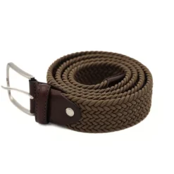 PRATENICE CINTURA UOMO 800-35 INTRECCIO TAUPE