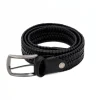 PRATENICE CINTURA UOMO 867 PELLE INTRECCIO NERO