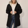 RINO&PELLE PARKA EBU NERO/BIANCO